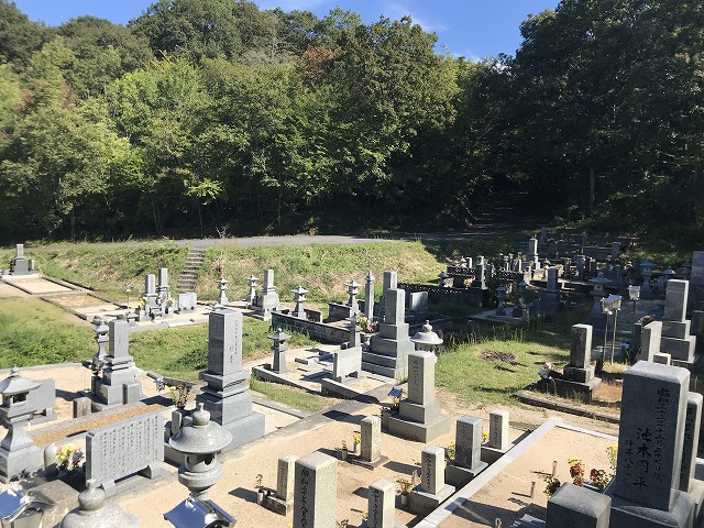 三次市岡田墓地01