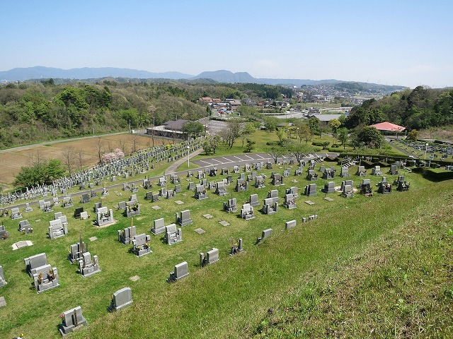 松江市公園墓地01