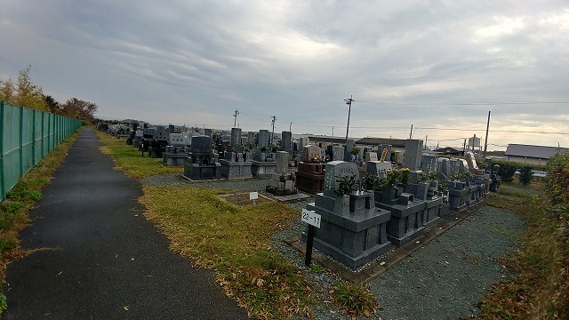 浜松市営 舞阪吹上墓地01