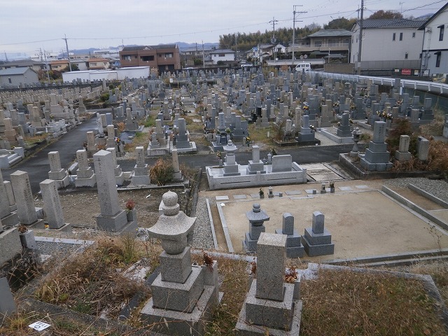 御所市墓地01