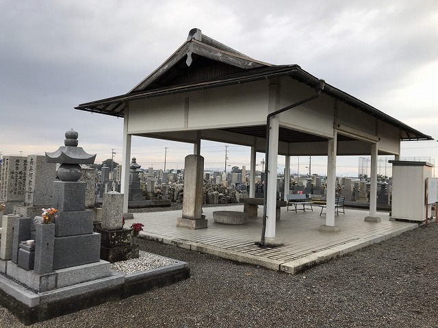 石子霊園－休憩施設